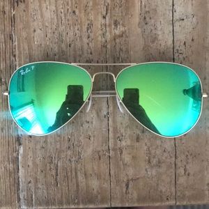 Ray Ban Aviator Flash Lenses